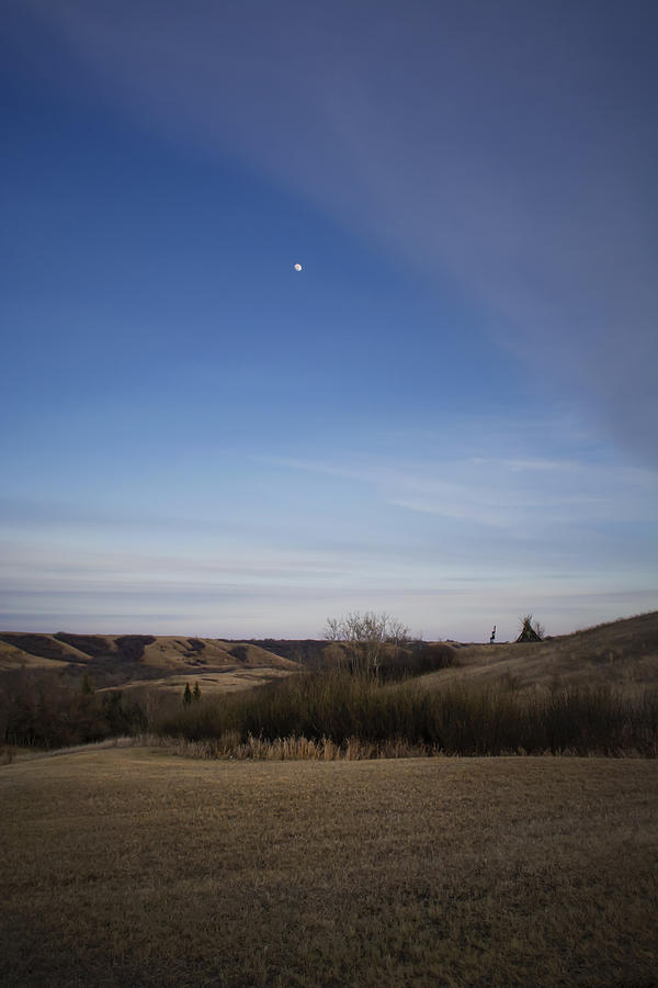 Lumsden Moon Rising Photograph by Ellery Russell