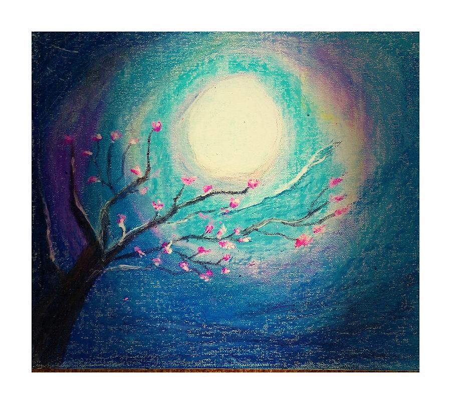 Luna Painting by Juna Dutta