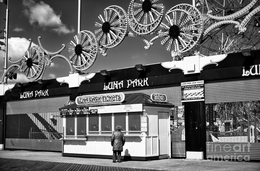 Luna Park Hours At Coney Island Photograph By John Rizzuto Pixels
