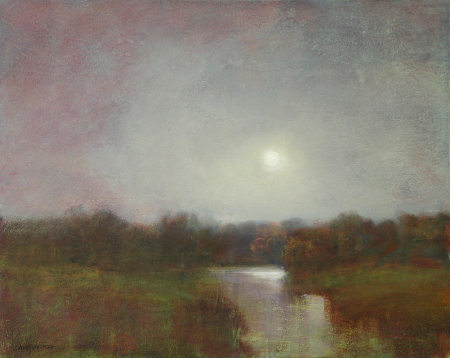 Lunar 14 Painting by David Ladmore - Fine Art America