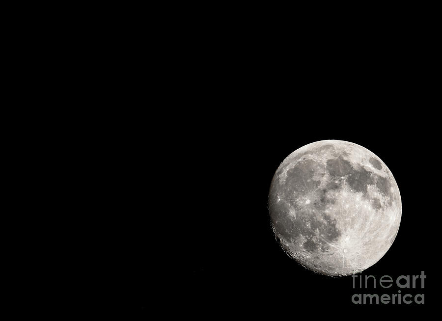 Lunar Abstract Photograph by Gary Whitton