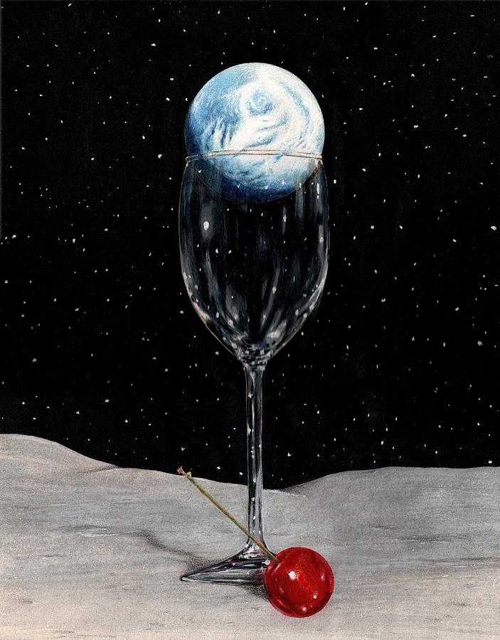 Lunar Cocktail Painting by Bruce Lennon