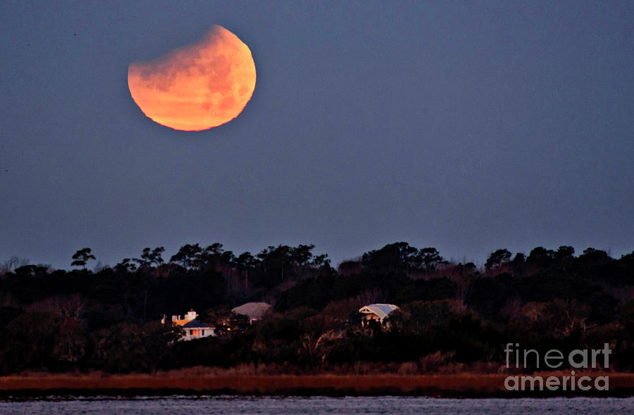 Lunar Eclipse1 Photograph by DJA Images