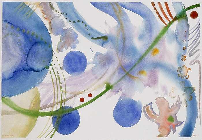 Abstract Painting - Lunar Galactic Convergence by Eileen Hale Abstract Painting - Lunar Galactic Convergence by Eileen Hale