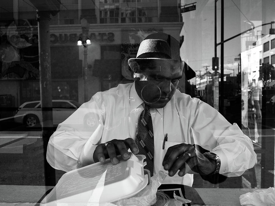 Los Angeles Photograph - Lunch Break by Alex Coghe