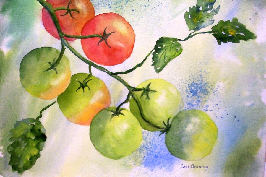 Lunch Bunch Painting by Lois Bruning - Fine Art America