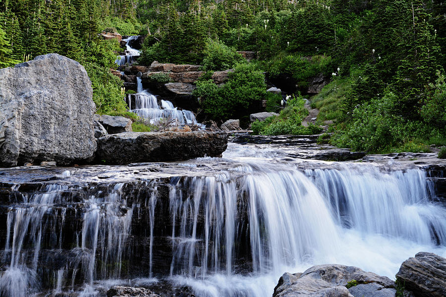 Lunch Creek Falls Photograph