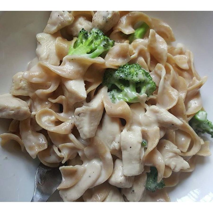 Chicken Photograph - Lunch #pasta #broccoli #lunch #food by Daniel Kim
