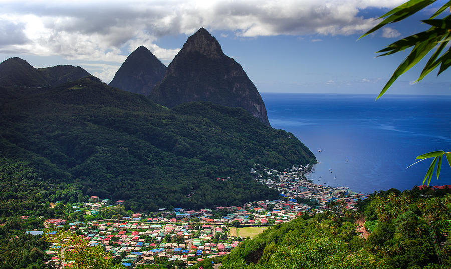 LURE of SAINT LUCIA Photograph by Karen Wiles