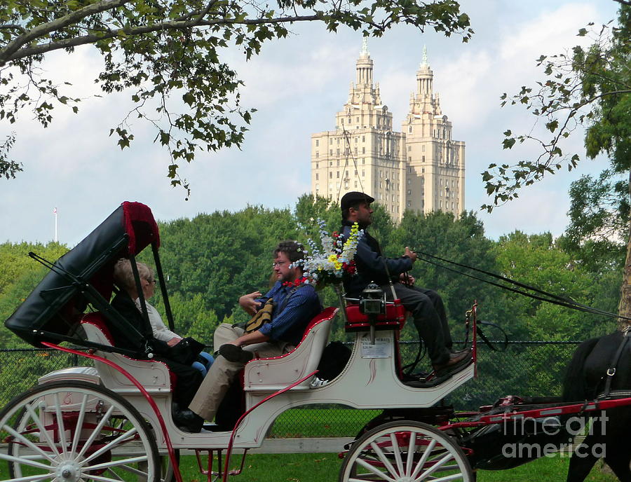 Central Park Photograph - Luscious Ride by Anna  Duyunova