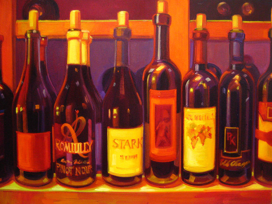 Lush Painting by Penelope Moore Lush Painting by Penelope Moore