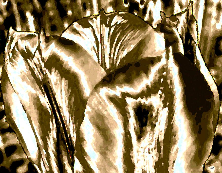 Lustrous Golden Tulip Digital Art by Will Borden
