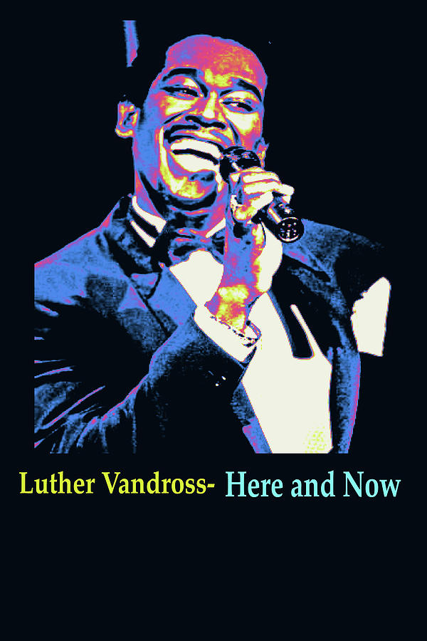 Luther Vandross Digital Art - Luther Vandross by Michael Chatman