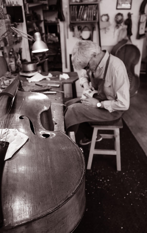 Luthier 3c Photograph by Andrew Fare