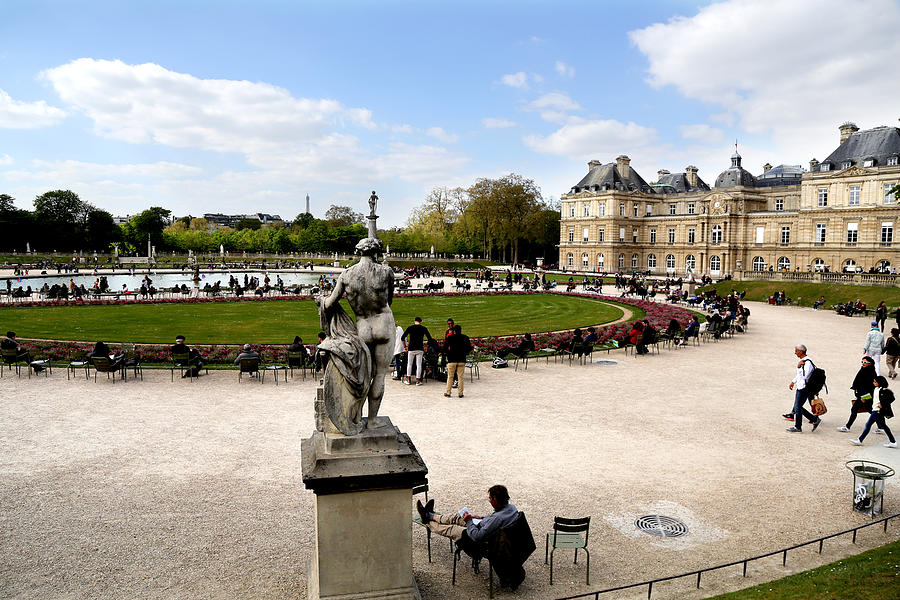 Luxembourg Gardens 5 Photograph by Andrew Fare