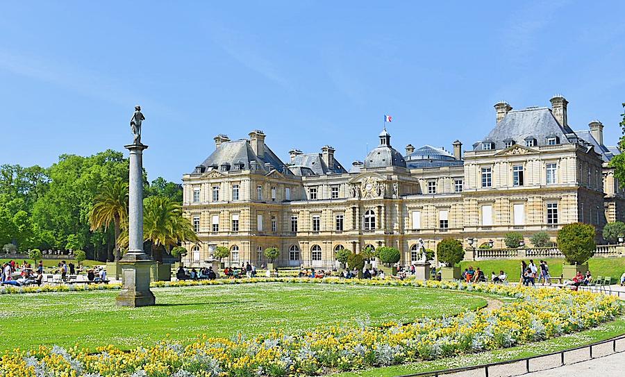 Luxembourg Gardens in the Spring Photograph by William Hall - Pixels