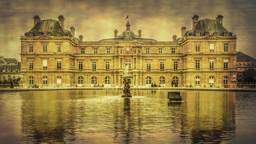 Paris Photograph - Luxembourg Palace Paris by Joan Carroll