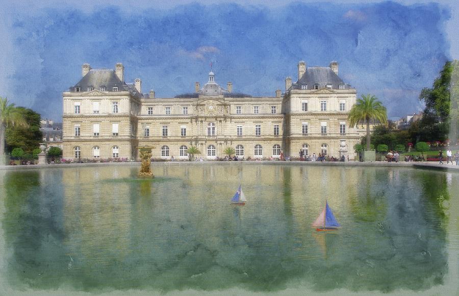 Luxembourg Palace Photograph by Tom Reynen