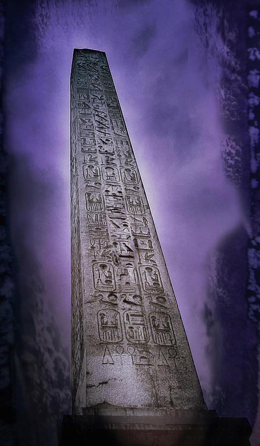 Luxor Obelisk, Paris Photograph by Richard Goldman