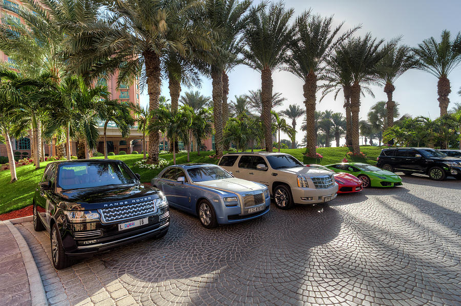 Luxury Cars Dubai Photograph by David Pyatt