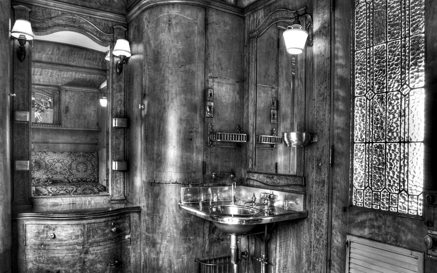 Luxury Railroad Bathroom Car Photograph by Paul W Faust - Impressions of Light