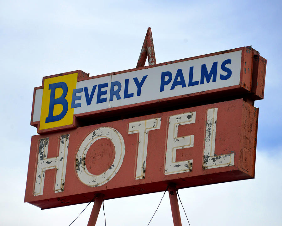 Old Hotel sign Las Vegas Photograph by David Lee Thompson