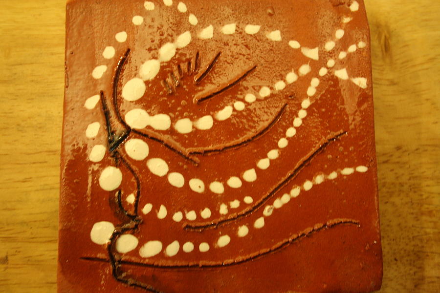 Lwanga - Tile Ceramic Art by Gloria Ssali