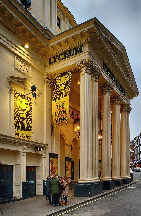 Lyceum Theatre London Photograph by Shirley Mitchell