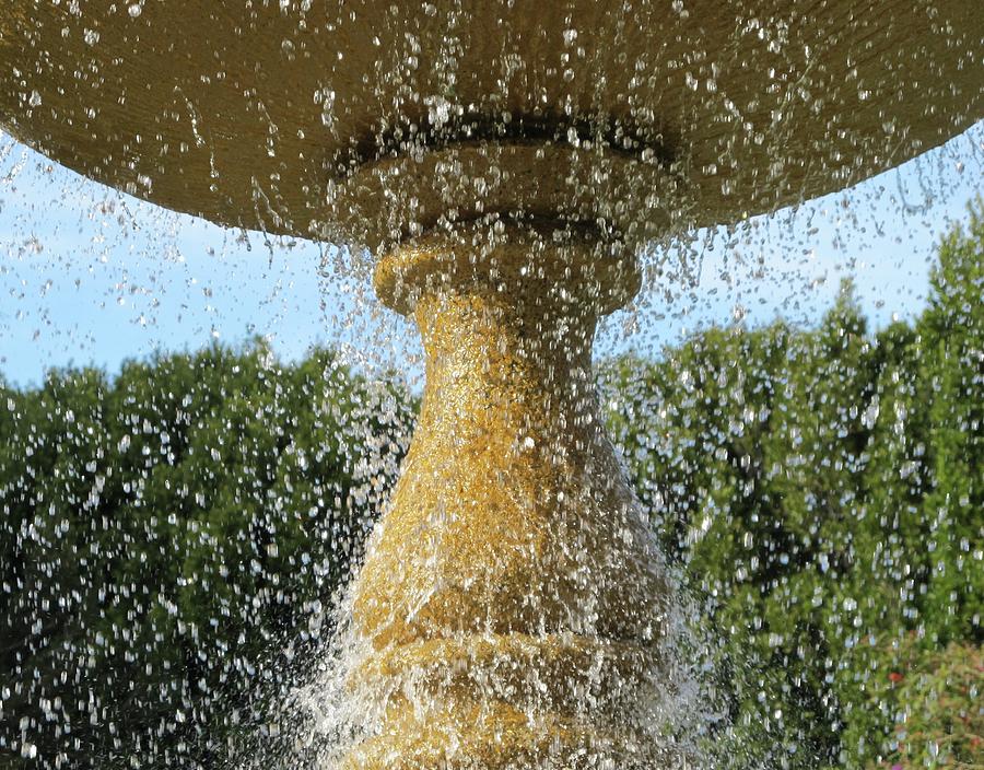 Lydias Fountain Photograph by John King I I I
