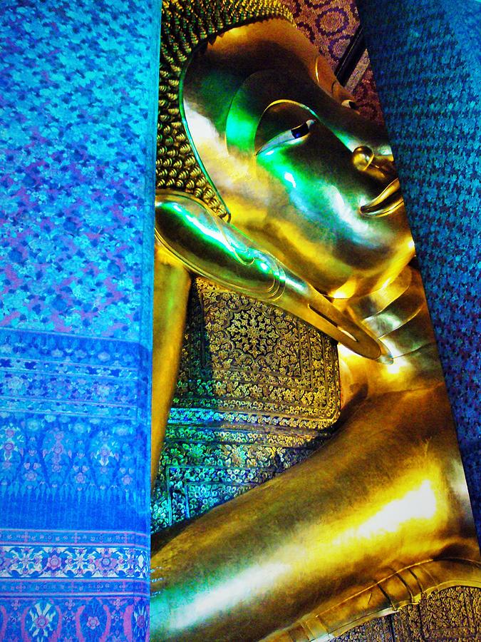 Lying Budha Photograph by Mark Mitchell