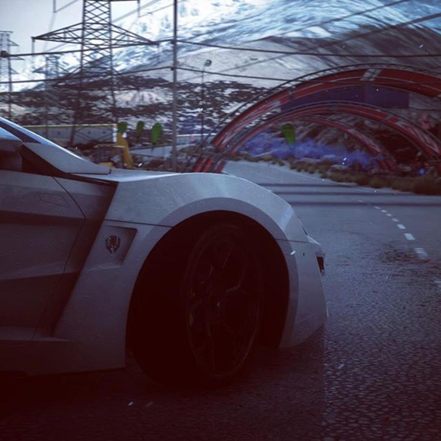 Driveclub Photograph - #lykan #ff7car #driveclub #photography by Hannes Lachner