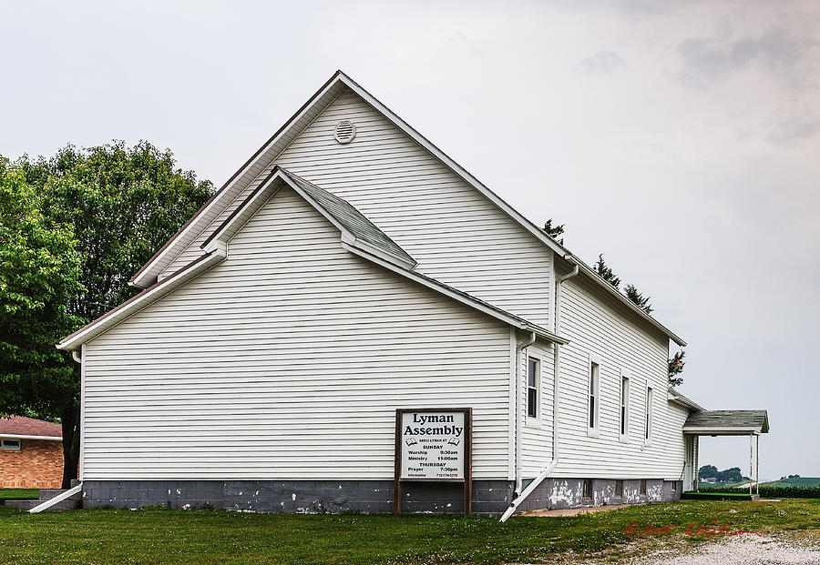 Lyman Assembly Church Photograph by Ed Peterson