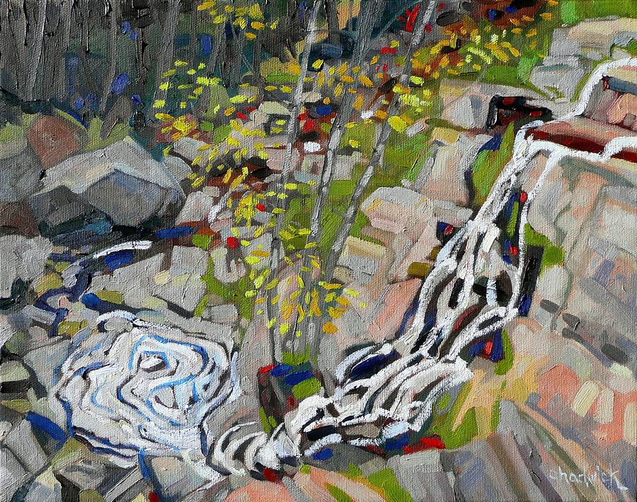 Lyn Hairpin Painting by Phil Chadwick