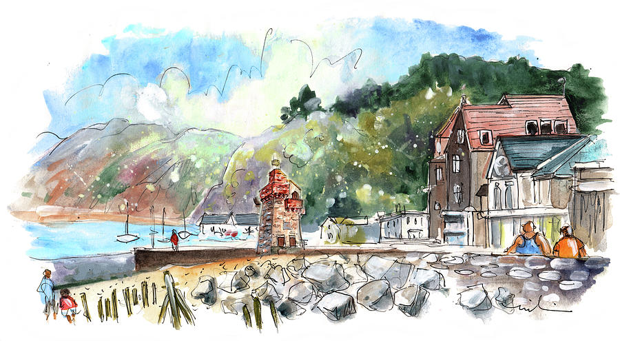 Lynmouth 02 Painting by Miki De Goodaboom