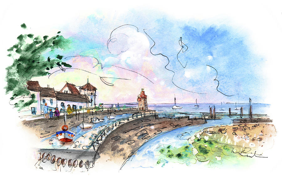 Lynmouth 04 Painting by Miki De Goodaboom