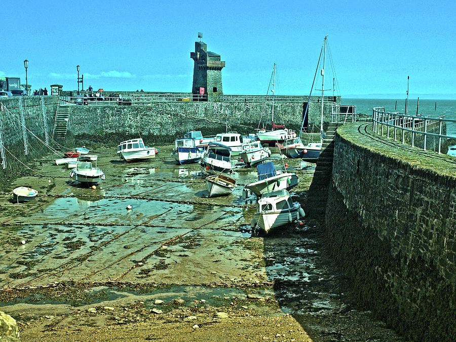 Lynmouth Harbour Photograph by Richard Denyer