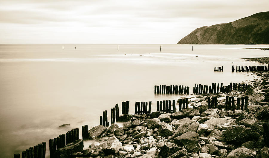 Lynmouth Sea Defences Photograph by John Paul Cullen