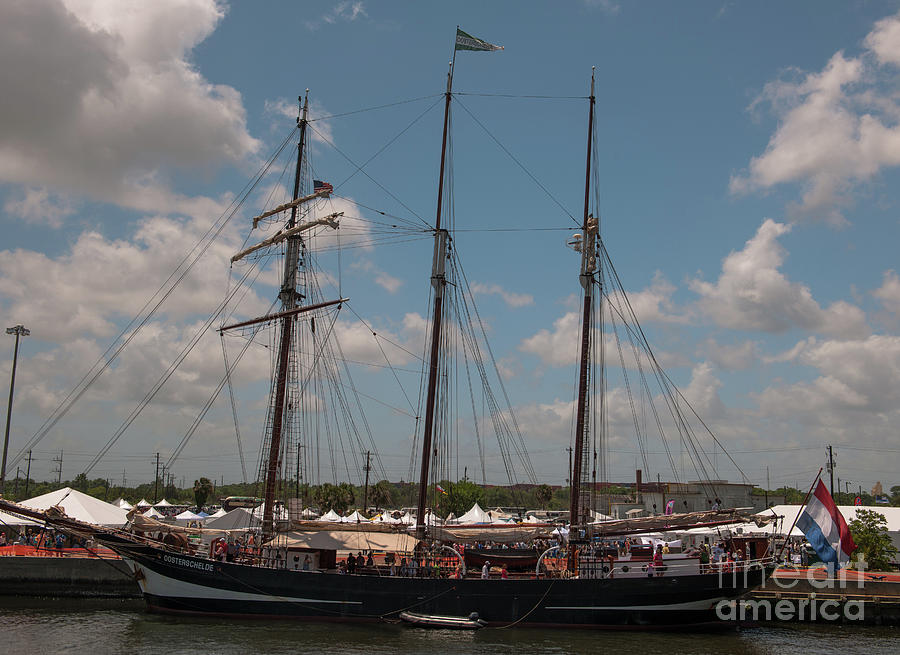 Oosterschelde Tall Ship Photograph by Dale Powell