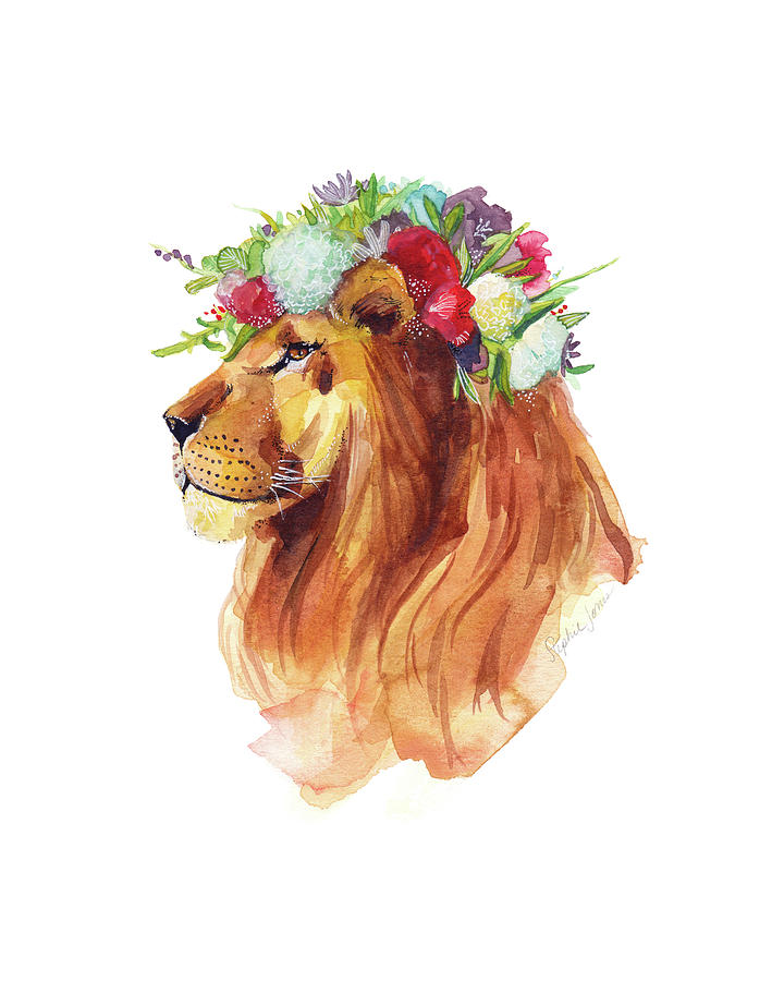 Flower Painting - Lyon Pride by Stephie Jones