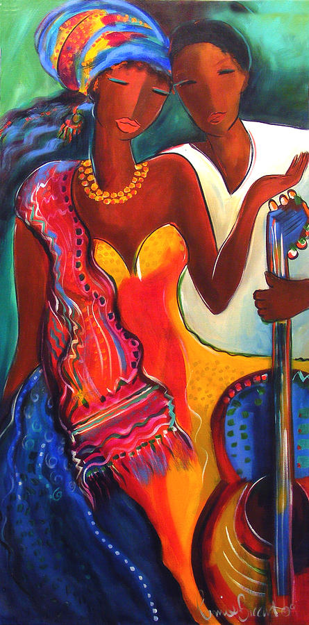 Lyrical Calypso Painting by Ronnie Biccard | Fine Art America