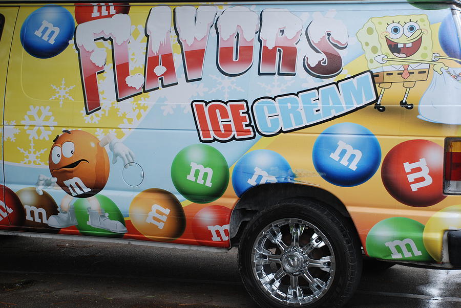 Car Photograph - M And M Flavors For The Kids by Rob Hans