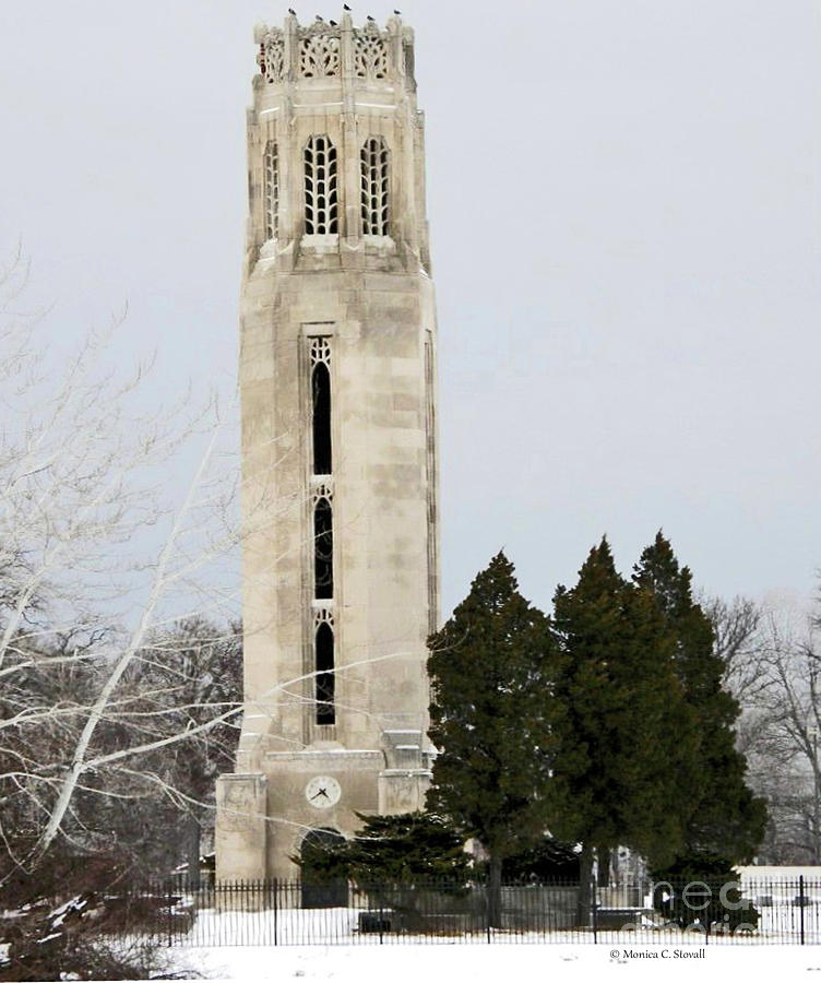 M Architecture AR15 - Bell Tower Photograph by Monica C Stovall