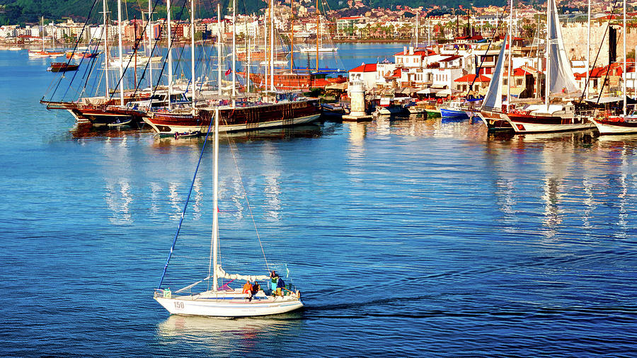 Turkish Riviera Photograph by Maria Coulson