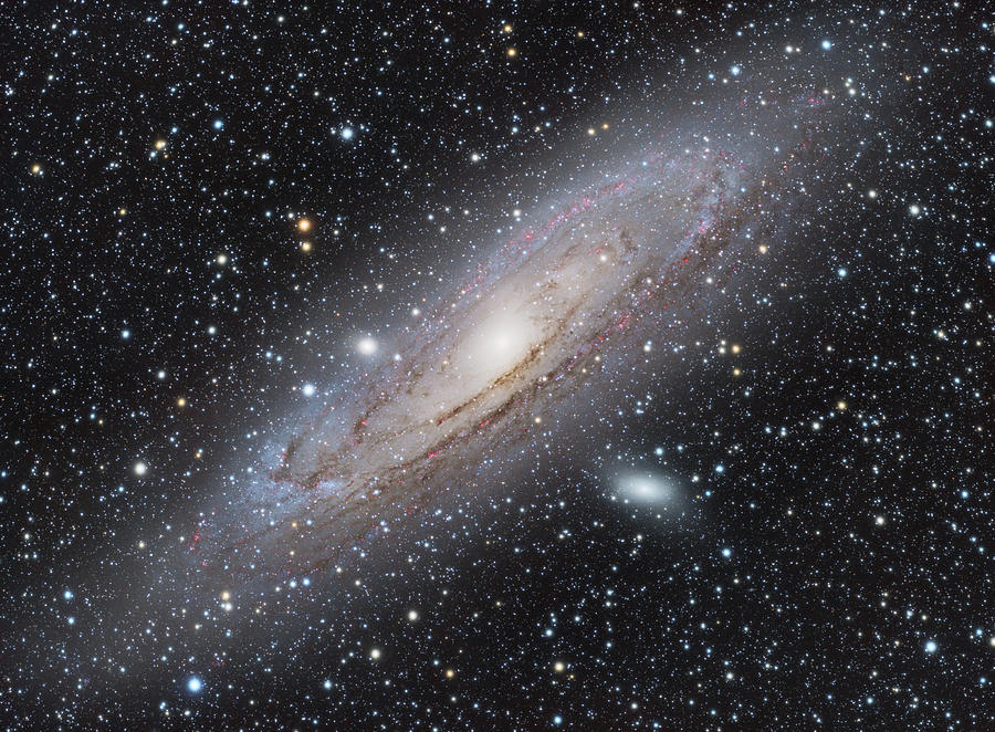 Space Photograph - M31 - Andromeda Galaxy by Dennis Sprinkle