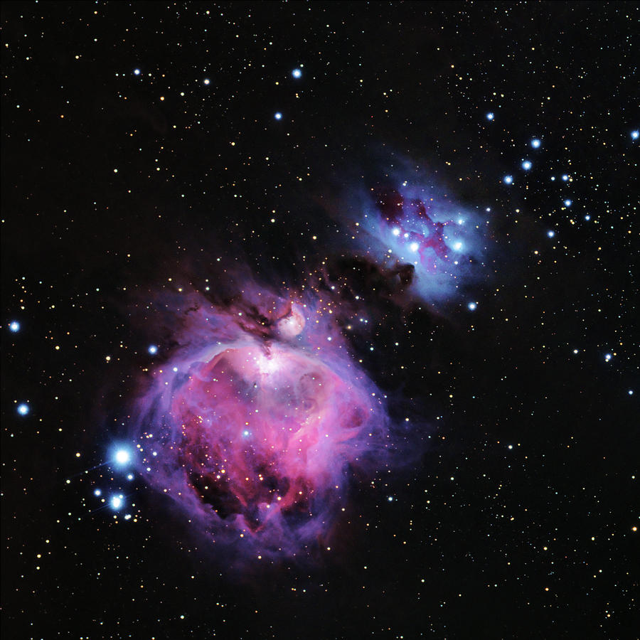 M42--The Great Nebula in Orion Photograph by Alan Vance Ley