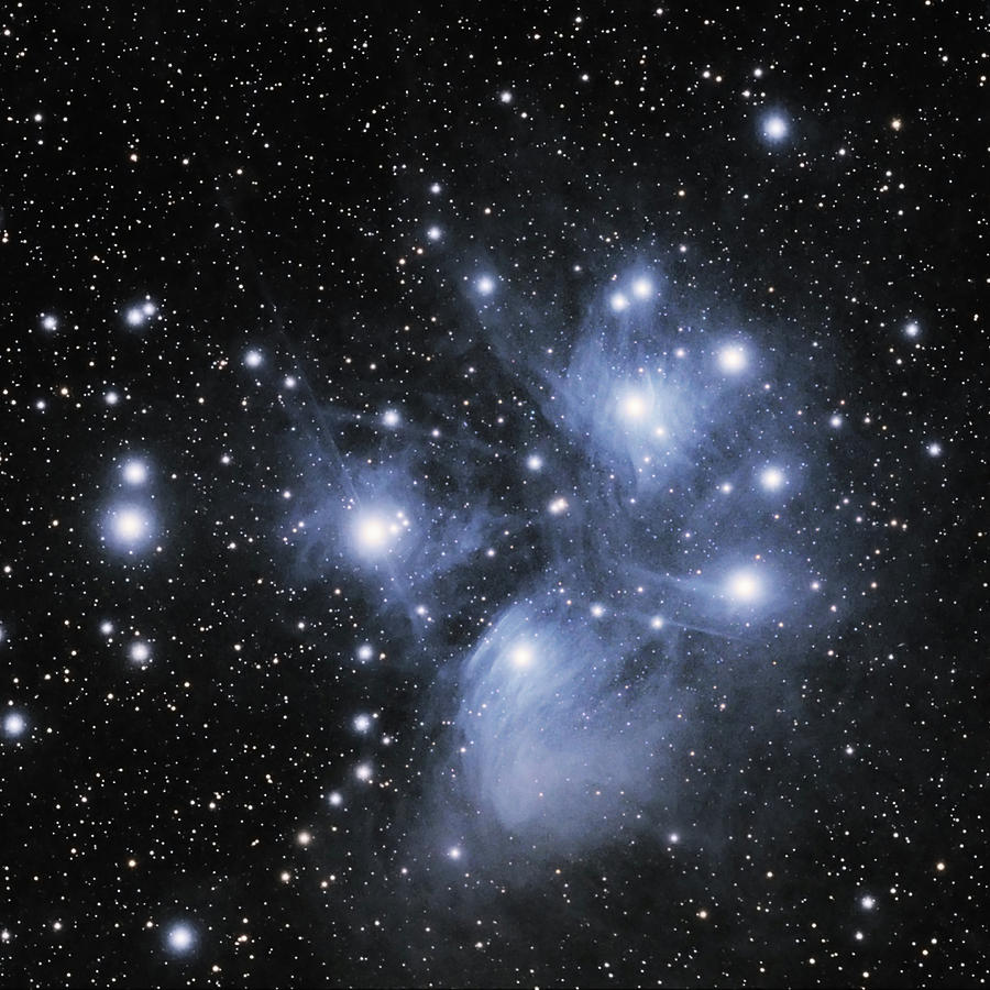 M45--the Pleiades Photograph by Alan Vance Ley
