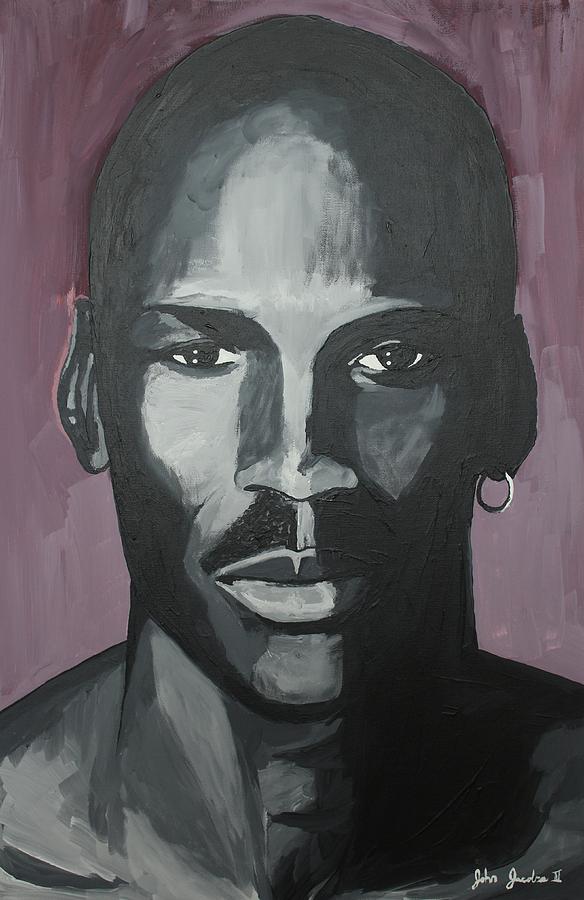 M5 Collection Michael Jordan Painting by John Jacobs II | Fine Art America