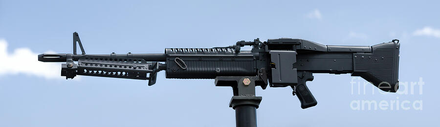 M60 Machine Gun Photograph by Jon Burch Photography
