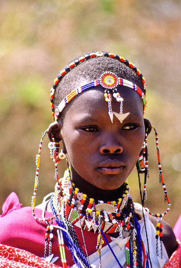 Maasai Beauty Photograph by Michele Burgess