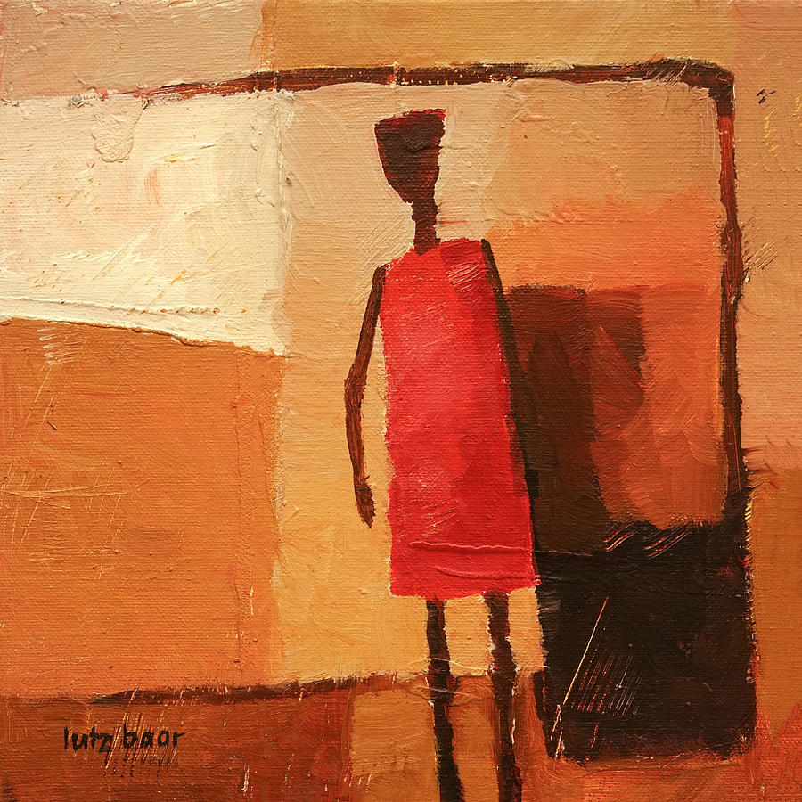 Maasai Painting by Lutz Baar